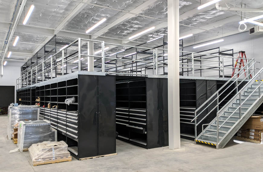 FCP Custom Storage Industrial Mezzanines