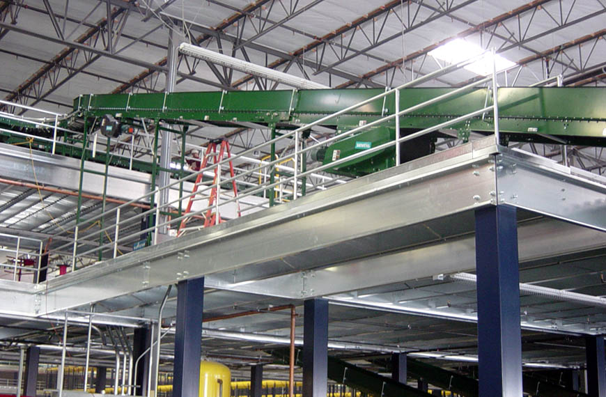 FCP Industrial Mezzanines Platform Conveyor