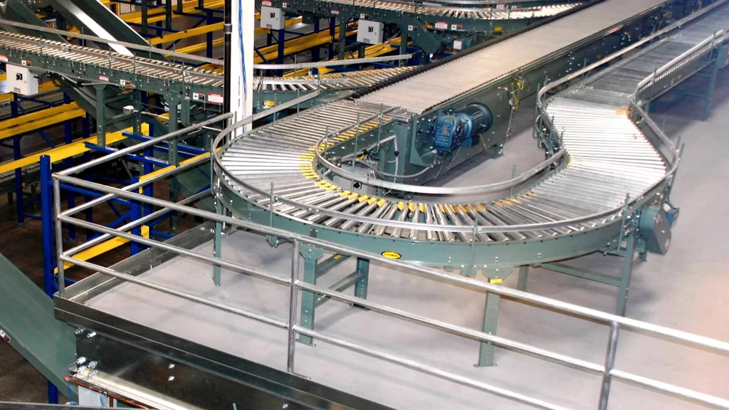 FCP Material Handling Equipment Supplier Conveyor on Mezzanine