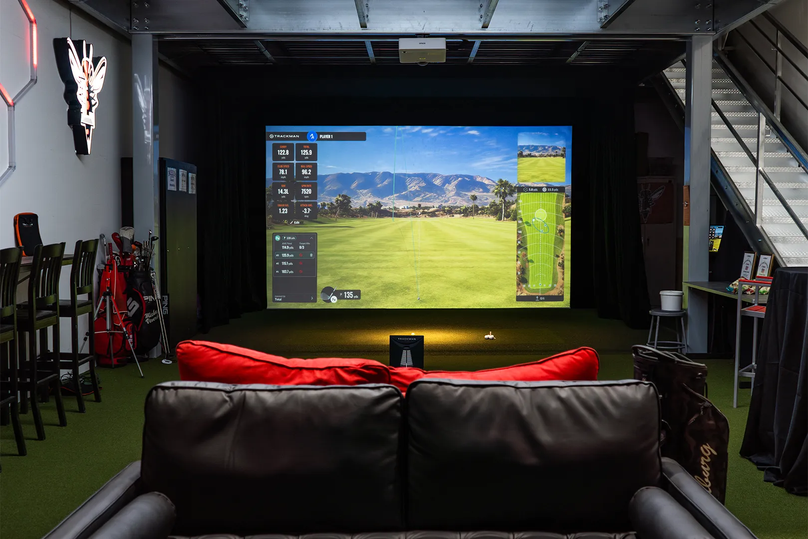 Golf Simulator Platform Project by FCP Mezzanines