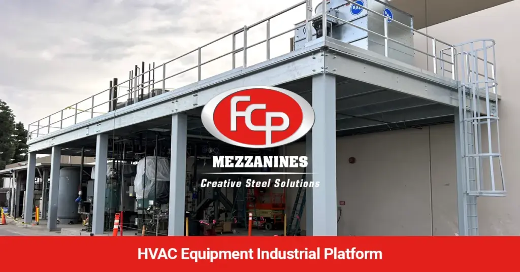 HVAC Industrial Equipment Platform by FCP Mezzanines Featured Image