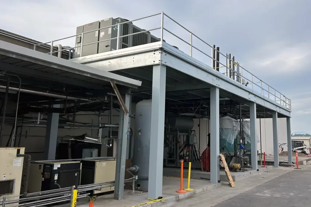 HVAC Industrial Equipment Platform by FCP Mezzanines Project Image