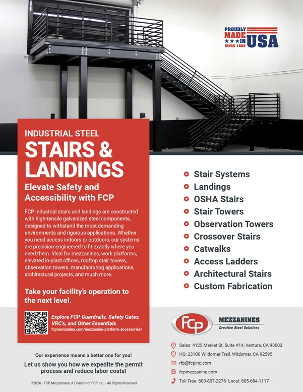 FCP eBrochure Industrial Steel Stairs and Landings