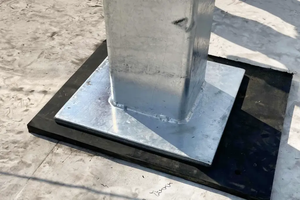 FCP Custom Stair Tower Project Project Image Showing Bar Footing Detail